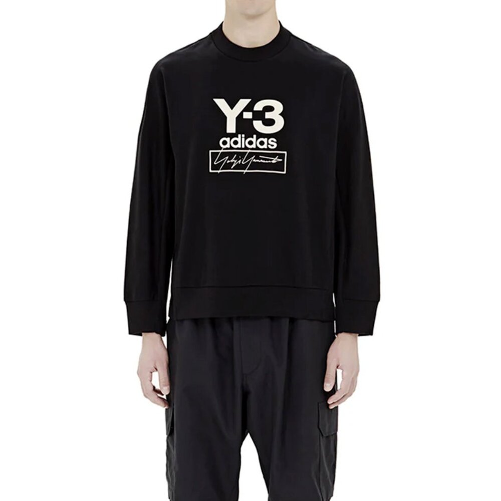 Men's Y-3 sweatshirt Signature Logo - xxl